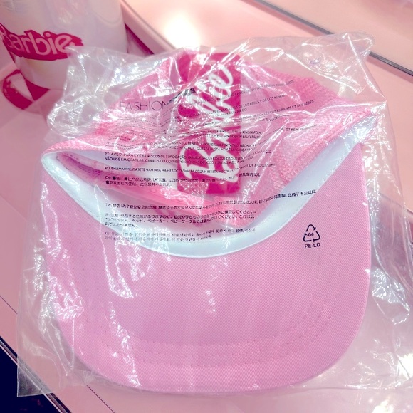 Pink Barbie Trucker Hat - Picture 5 of 6